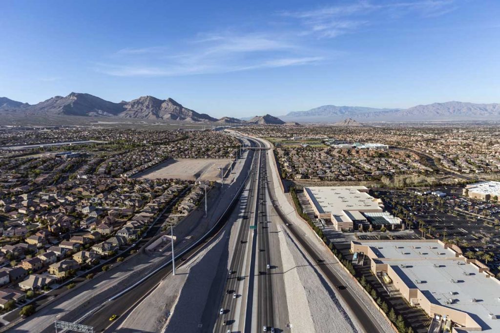 Highway in Las Vegas