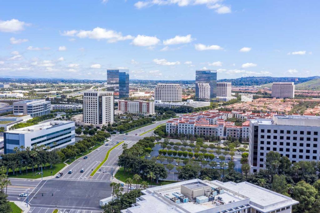 Irvine California City Buildings