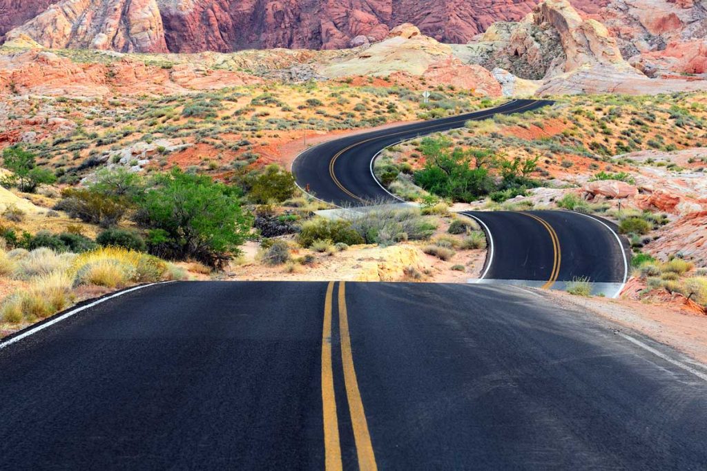 Road in Nevada