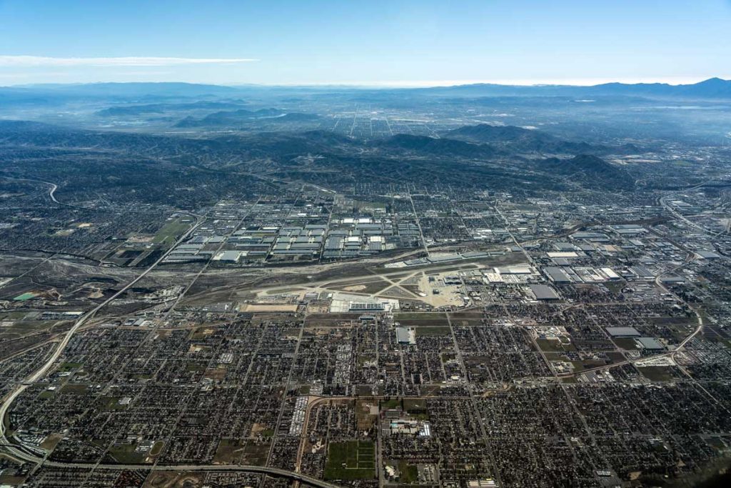 San Bernardino City in California